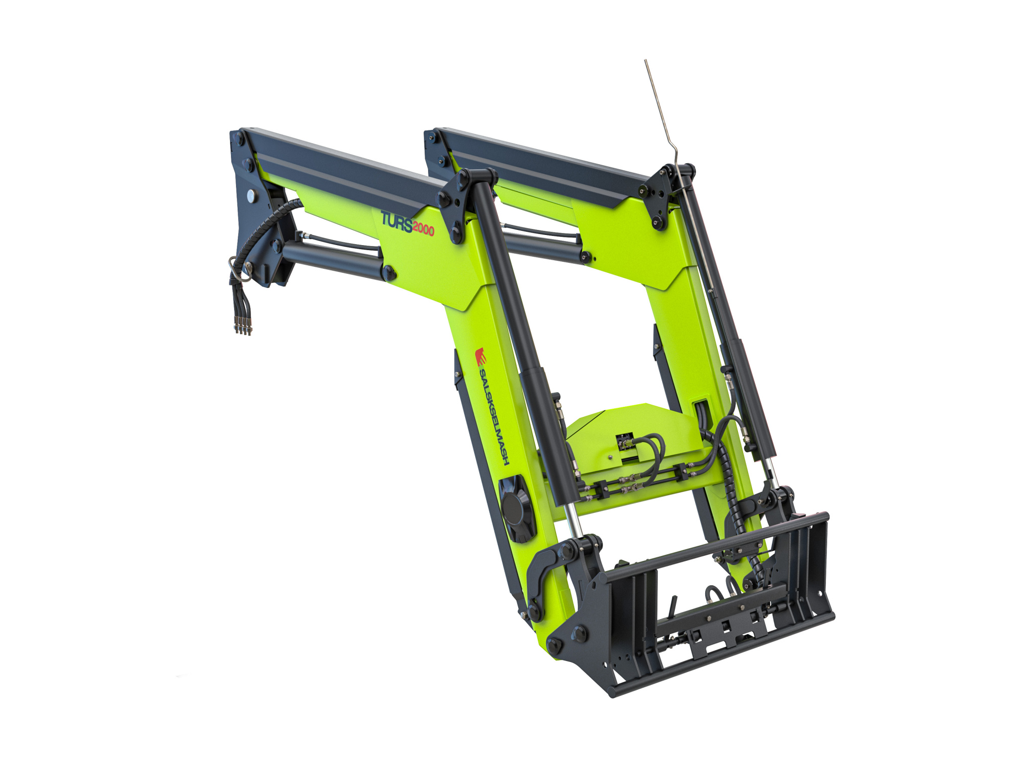 Фронтальный погрузчик КУН (TURS)-2000-0Д-Z16** для тракторов ZOOMLION 1304 и ZOOMLION 1604 Фронтальный погрузчик КУН (TURS)-2000-0Д-Z16** для тракторов ZOOMLION 1304 и ZOOMLION 1604