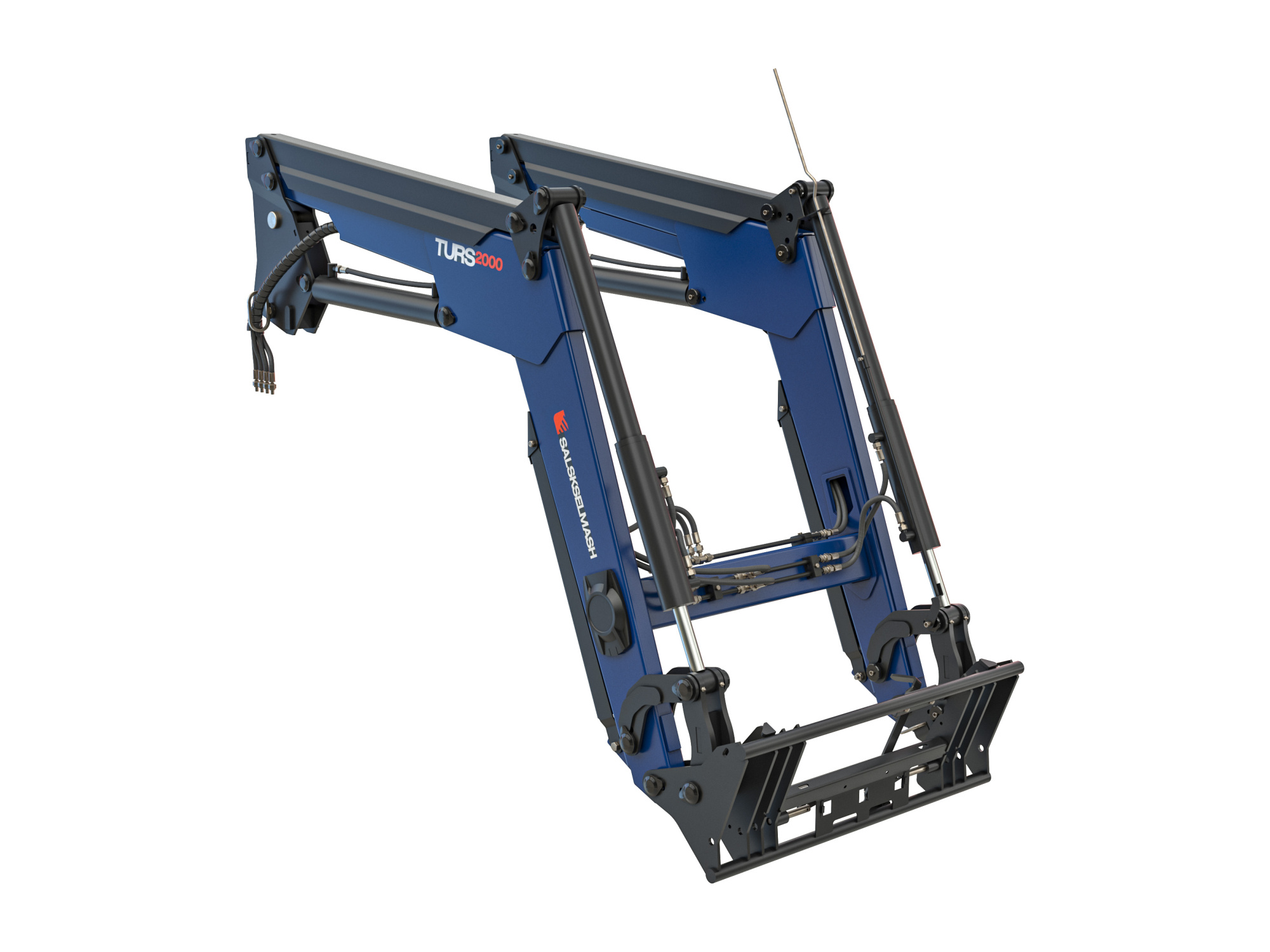 Фронтальный погрузчик КУН (TURS)-2000-0-Л13 для трактора LOVOL 1304 Фронтальный погрузчик КУН (TURS)-2000-0-Л13 для трактора LOVOL 1304