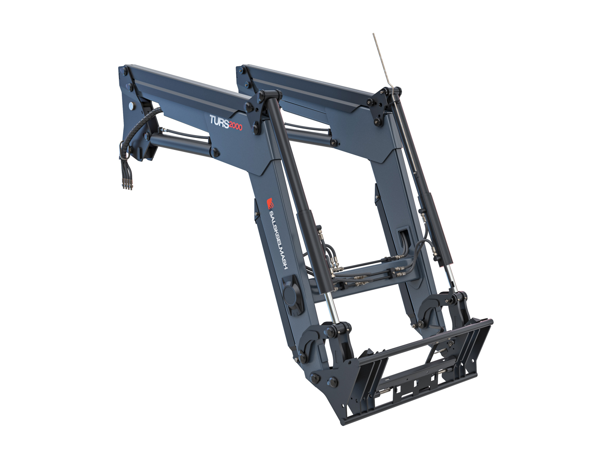 Фронтальный погрузчик КУН (TURS)-2000-0 для трактора МТЗ 82 Фронтальный погрузчик КУН (TURS)-2000-0 для трактора МТЗ 82