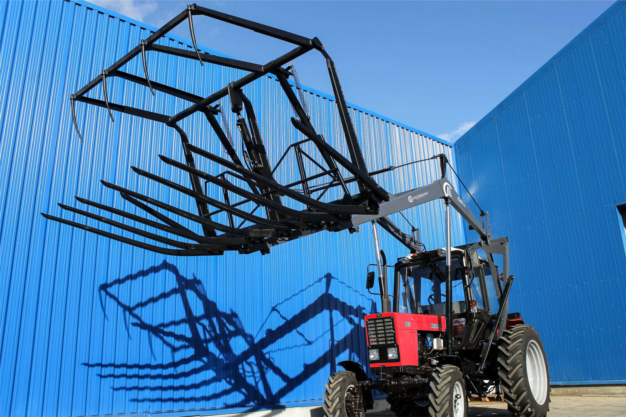 Стогомёт СНУ-550 для трактора МТЗ-82